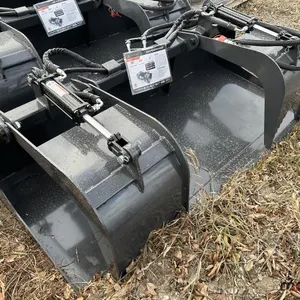 2025 Wolverine GB-11-72W Skid Steer Grapple Bucket Attachment
 UNRESERVED