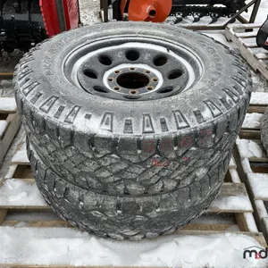 275/70R18 and 285/75R18 Tires
 UNRESERVED