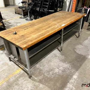 Industrial Wood Countertop (8'x3')
 UNRESERVED