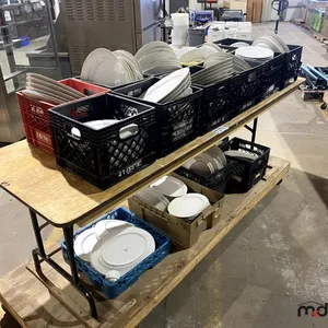 (17) Crates of Plates
 UNRESERVED