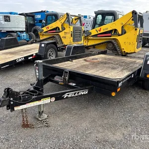 2021 Felling FT6-T1 1650 lb 12 ft S/A Tilt Deck Trailer