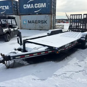2015 Cam Superline 6CAM18 7038 lb 18 ft T/A Equipment Trailer
