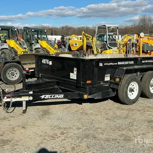 2021 Felling FT-10DT 10 ft T/A Dump Utility Trailer