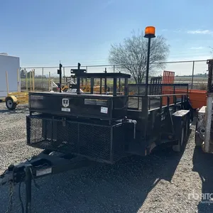 2016 Marksman LSET80X14-70 14 ft T/A Landscape Trailer