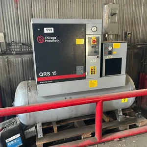 2008 CHICAGO PNEUMATIC QR815 HPD COMPRESSOR 230V/3PH SN-CAI350375 W/ DRYER 115V/1PH R134A REFRIGERANT