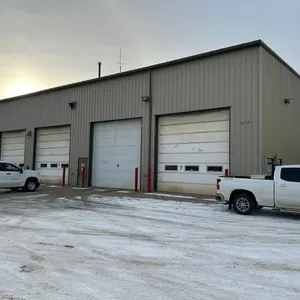 PRE ENGINEERED METAL BUILDING W/10T KAVERIT DOUBLE GIRDER TOP RUNNING OVERHEAD CRANE 87.5x113Wx 25FT EAVE, STANDING SEAM ROOF W/ THERMAL LINER SYSTEM,