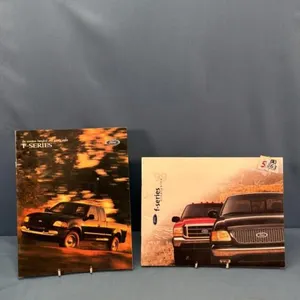 (2) FORD F-SERIES TRUCK BROCHURES