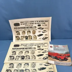 INTERNATIONAL R-190 SERIES TRUCK BROCHURE