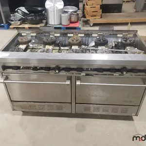 Sunfire Gas Restaurant Range w/ (10) Burners & (2) Standard Ovens 
 UNRESERVED