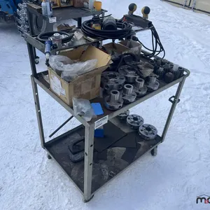 Metal Cart w/ Machine Shop Parts
 UNRESERVED