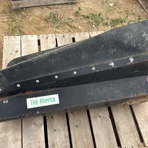 10” The Hopper metal auger hopper