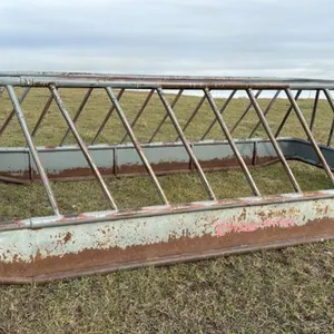 15’ Ranchers Welding 2 bale feeder (Gray) Unit C