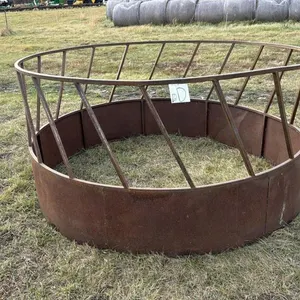 Skirted round bale ring (D)