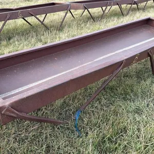 10’ metal feed trough (B)