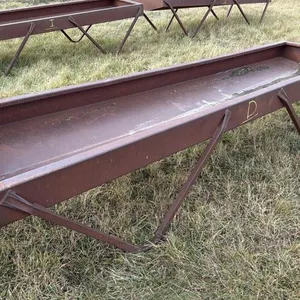 10’ metal feed trough (D)