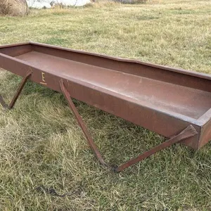 10’ metal feed trough (E)