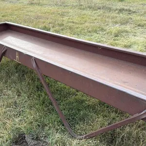 10’ metal feed trough (H)