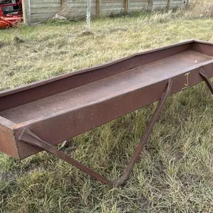 10’ metal feed trough (J)