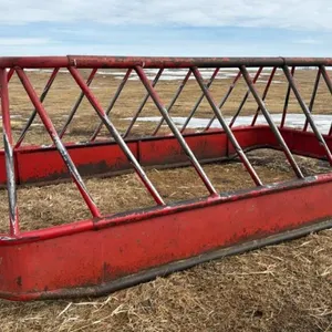 15’ Ranchers Welding 2 bale feeder (Red) Unit E