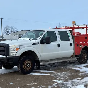2012 Ford F-250 4x4 Crew Cab Utility Truck