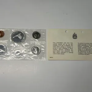 1867/1967 Mint Set - Last Year Silver Circulation