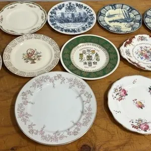 Various Collectible and Vintage Serving Plates