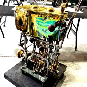 1886 U.S. NAVY TYPE B COMPOUND LAUNCH STEAM ENGINE