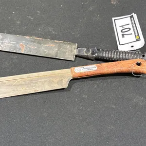 TWO FINE CUT MOULDING SAWS