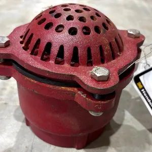 CAST IRON FIRE PUMP SUCTION STRAINER | FOOT VALVE