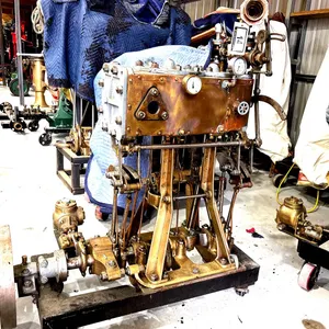 1896 U.S. NAVY TYPE G2 COMPOUND LAUNCH STEAM ENGINE – 18.6 HP