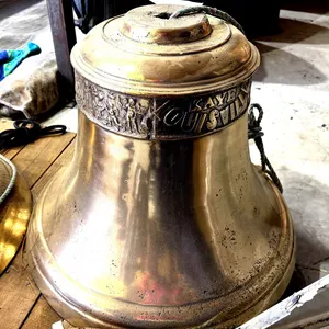 ANTIQUE BRASS CHURCH BELL – PRE-1900