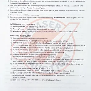 HOW THE BIDDING PROCESS WILL WORK