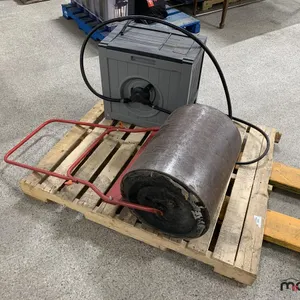Automatic Rewinding Hose Reel w/ Hose & SOD Soil Lawn Roller (Water Fillable)
 UNRESERVED