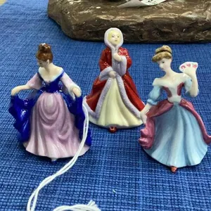 (3) MINIATURE ROYAL DOULTON FIGURINES