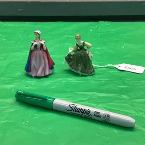 (2) MINIATURE ROYAL DOULTON FIGURINES