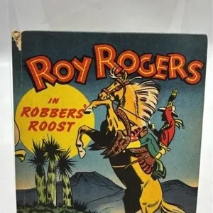 1948 Roy Rogers Robbers Roost Big Little Book