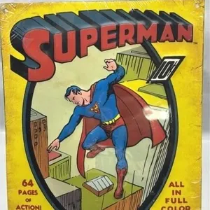 Embossed Superman Comic Book Cover Sign