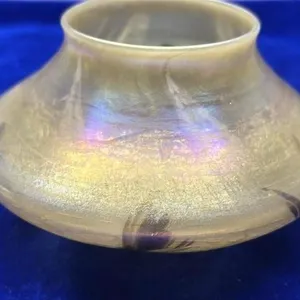 Antique Louis Comfort Tiffany Feather Vase