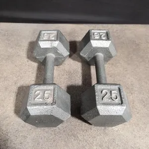 Set of 25 lbs dumbbells