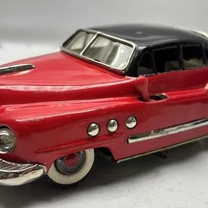 Vintage Tin Electromobile Tin Japan Battery Toy ca