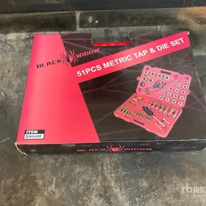 Black Widow 51 Piece Metric Tap & Die Set (Unused)