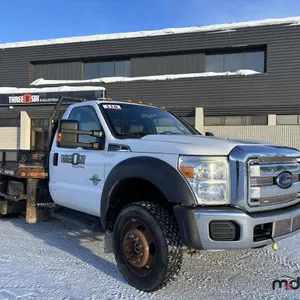 2013 Ford F550 Reg Cab Flatbed Truck
 UNRESERVED