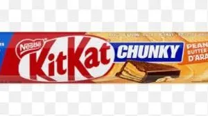 KitKat Chunky Peanut Butter and Milk Chocolate Bars – 11 Units at 68g Each