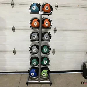 Assorted Medicine Balls w/ Rack
 UNRESERVED