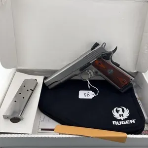 Ruger SR1911 45 ACP
Two clips, bag, and box