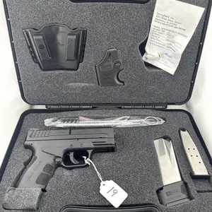 Springfield XD-45 MOD2 45 caliber 
One 9 round