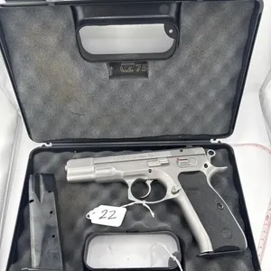 CZ 75B 9MM 
Two 16 round clips and case included