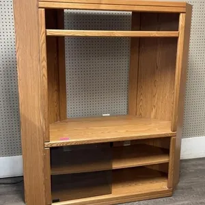 Wooden Entertainment Stand - 51x21x58.5 inches -
