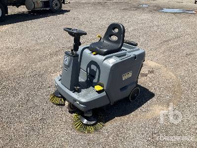 2022 Karcher Ride-On Electric Floor Sweeper