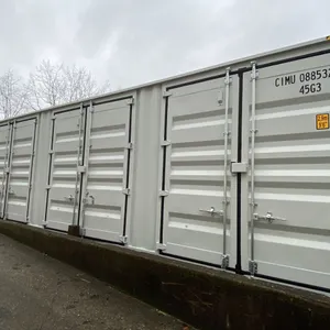 GREY 40' 52,910 LB MAX CAPACITY INDUSTRIAL TRANSPORT CONTAINER